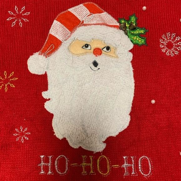 Ugly Christmas Sweater Santa - Picture 2 of 9
